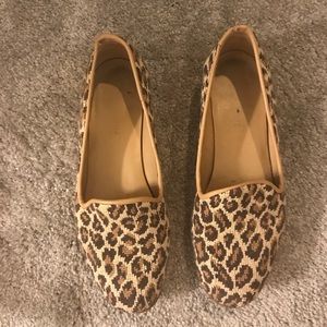 Needlepoint cheetah Loafers